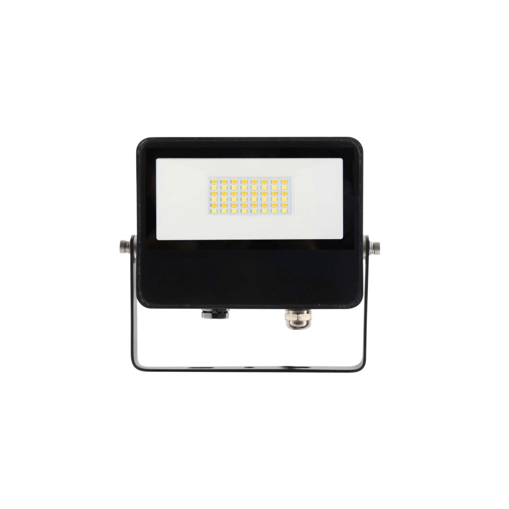 Proiettore LED da Esterno SKY 20W con Tecnologia Switch CCT 3000K/4000K/5000K, Fascio 115º, Struttura in Alluminio Nero - Beneito & Faure