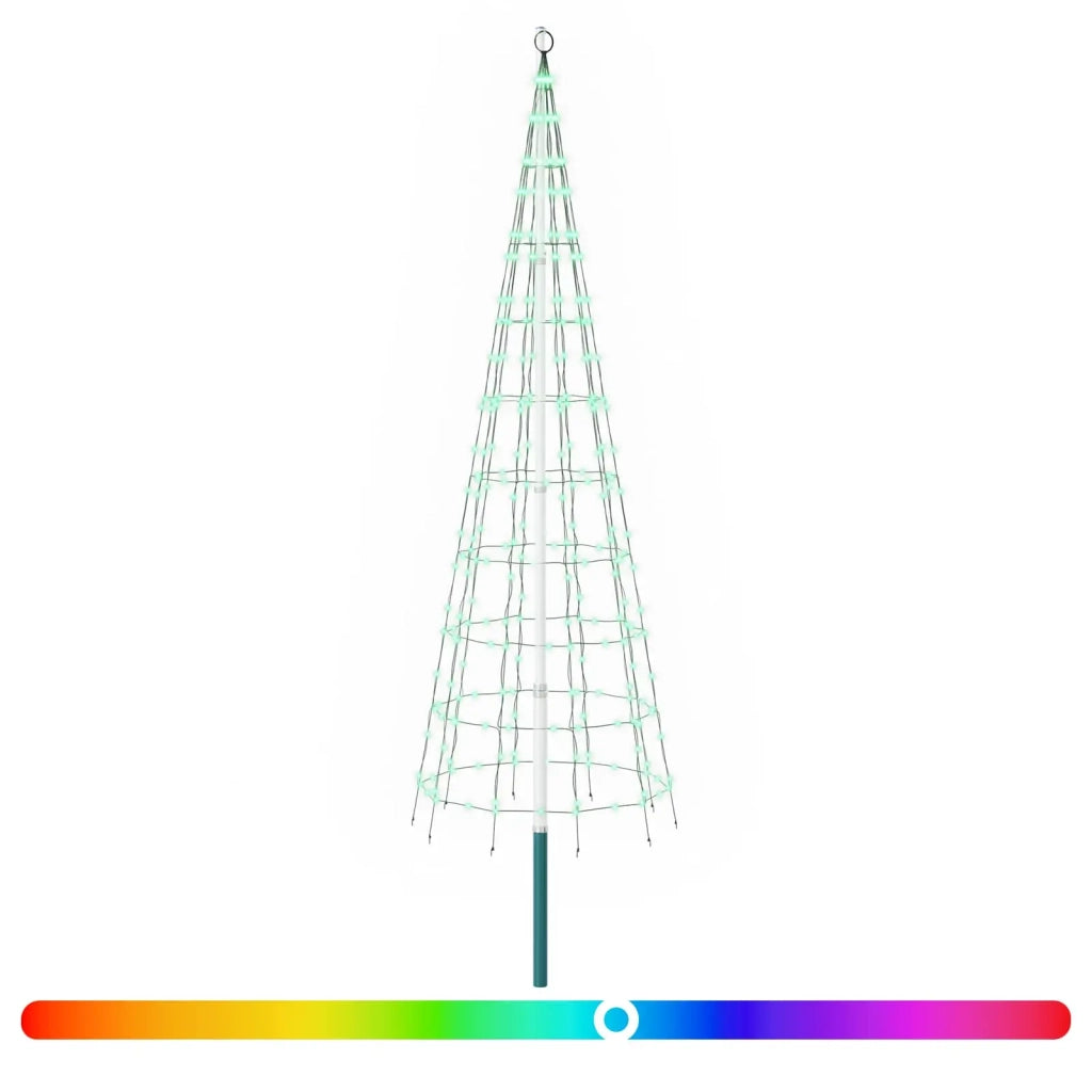 Luci per albero di Natale con picchetti e asta per bandiera 3468897
