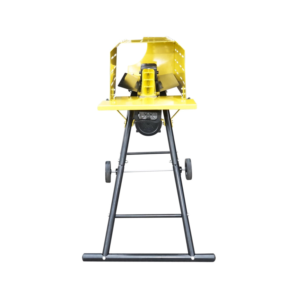 Spaccalegna orizzontale 7T 230V 2kW con supporto in altezza e protezione THOR