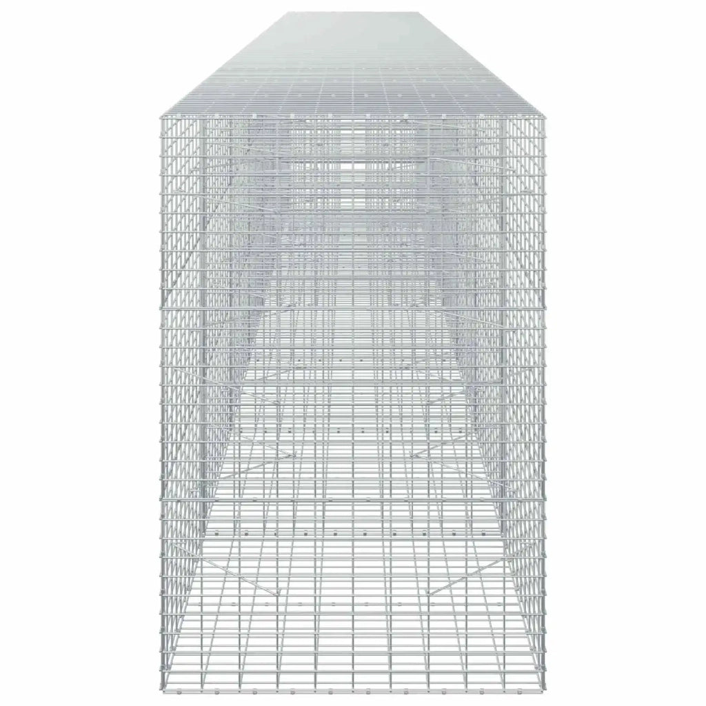 Gabione con Filo da 3,5 mm e Rete da 5x10 cm 700x100x150 cm 3462944