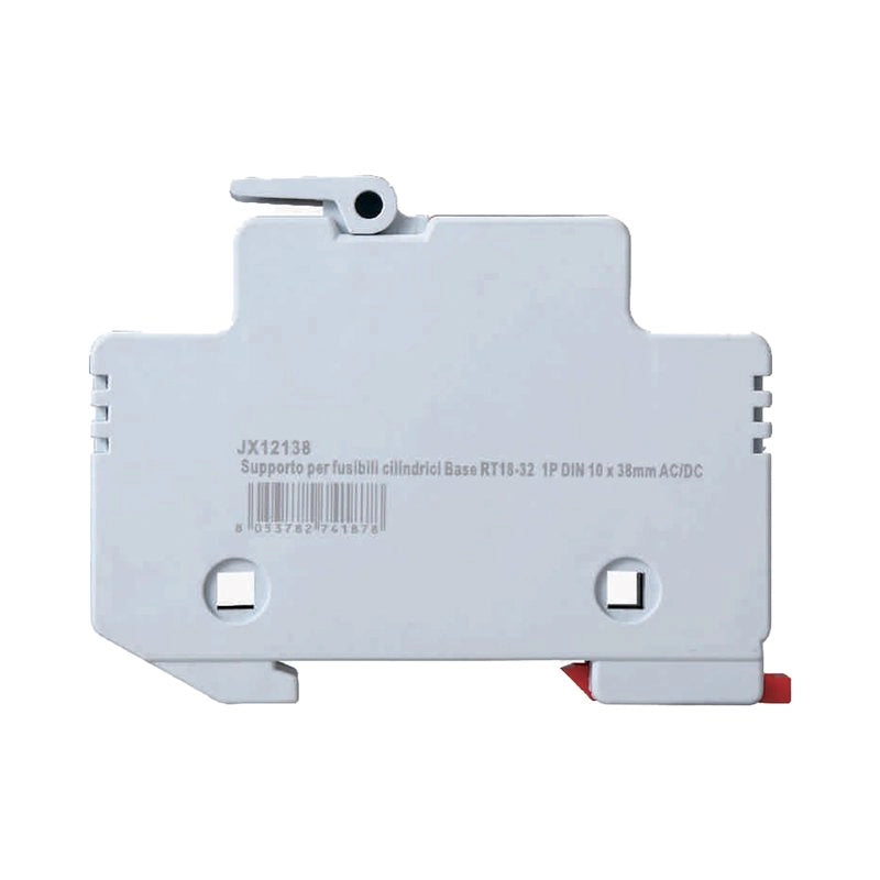 Portafusibile Modulare DC Fotovoltaico 1P 1M D10X38mm 32A DC 1000V IP20 IEC60269-6