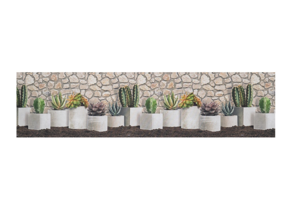 Tappeto Passatoia Antiscivolo Stampa Digitale Sprinty L'originale Dis. Cactus - 50x230 - Cactus