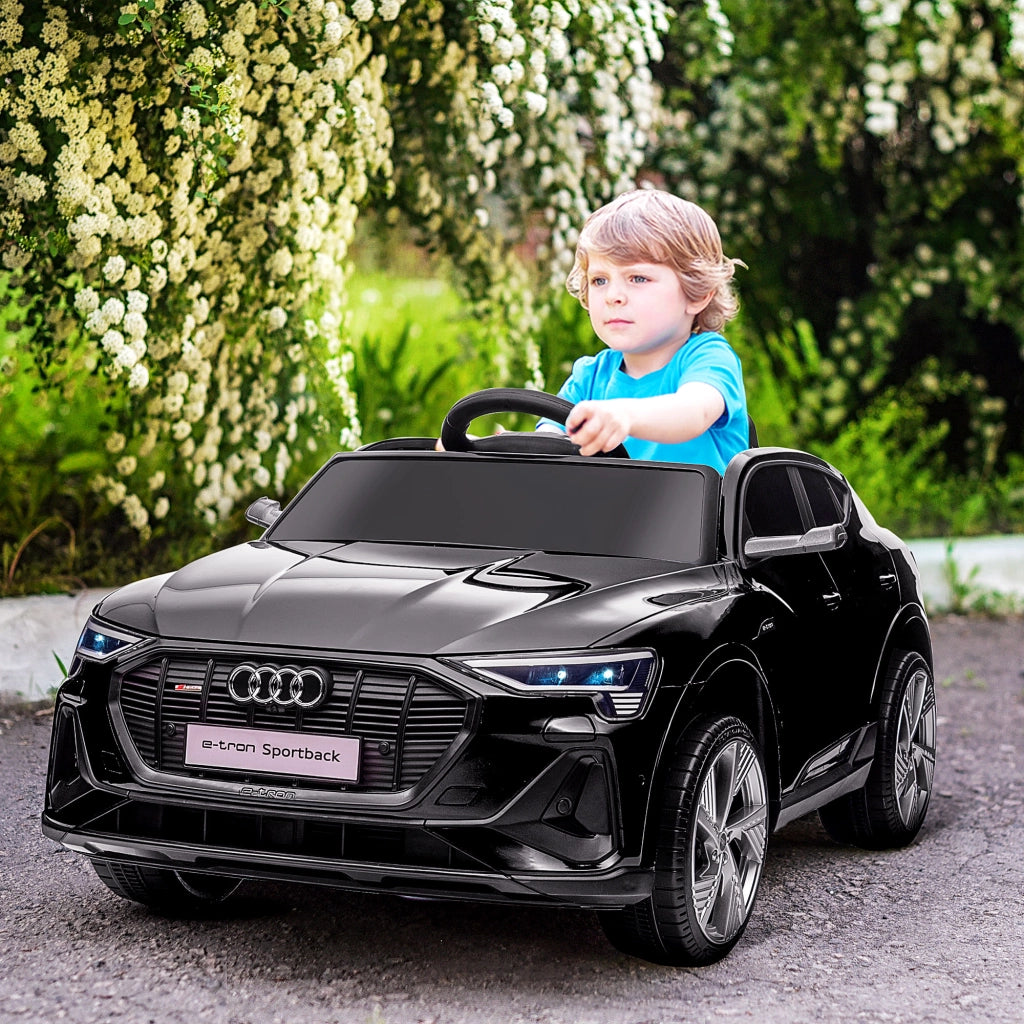 Macchina Elettrica per Bambini 12V ¨C Xylo ¨C Nero, con Telecomando, Luci e Musica, 3-5 Anni