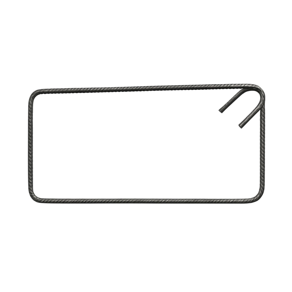 Staffe antisismiche armatura ferro 20x50 cm strutture cemento formati multipli *** pezzi 200, confezione 1