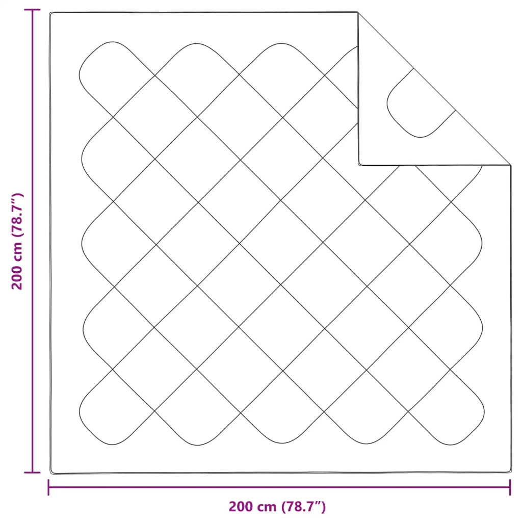Piumone | Duvet Estivo con cuscino 3 pz Bianco Microfibra