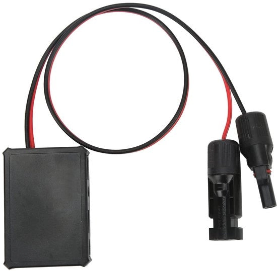 Adattatore cavo per pannelli solari - Stabilizzatore tensione USB - Multifunzionale - Adatto per smartphone - Cavo di estensione per pannelli solari