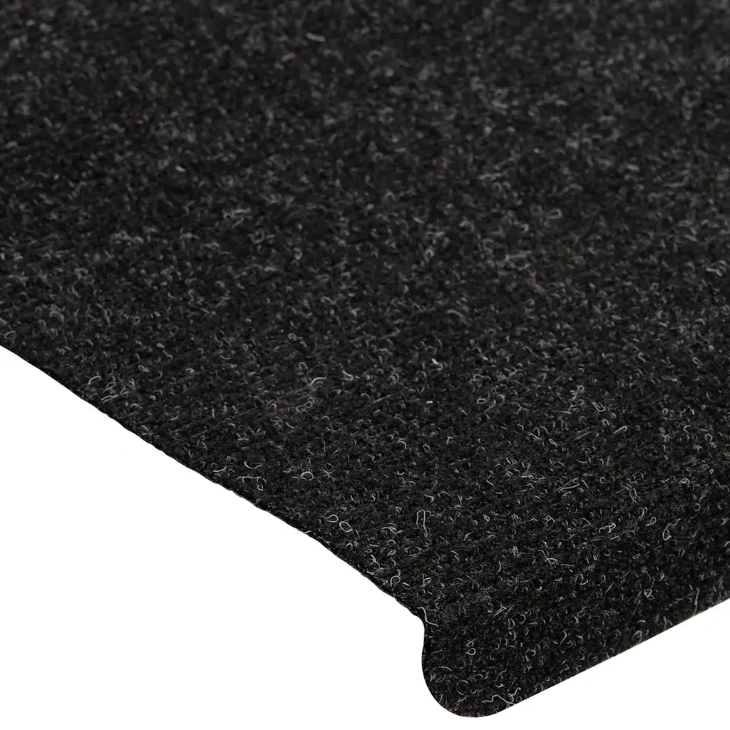 Tappetini Autoadesivi per Scale 30 pz | Gradini per Scale Antracite 65x24,5x3,5 cm