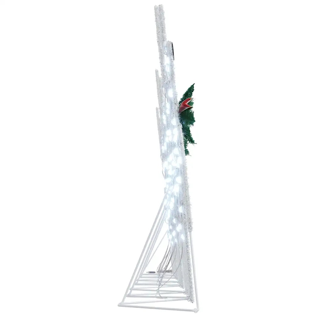 Renne LED 7 pcs Argento Tessuto 3385891