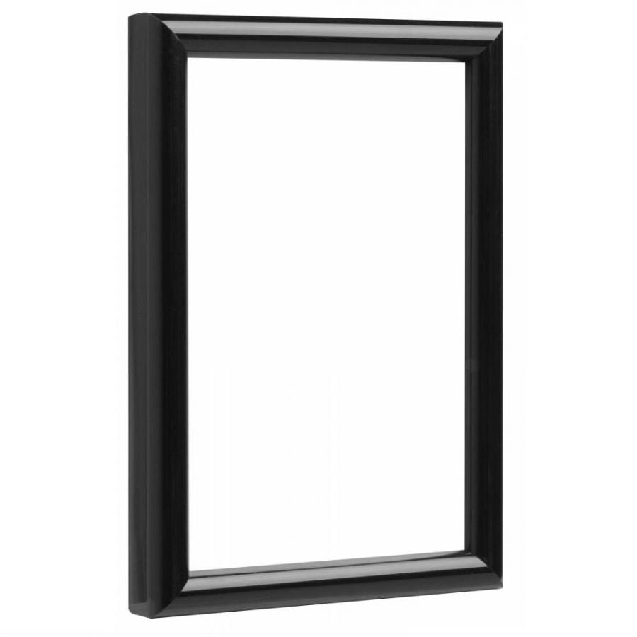 CORNICE IN PLASTICA NERA  24X30