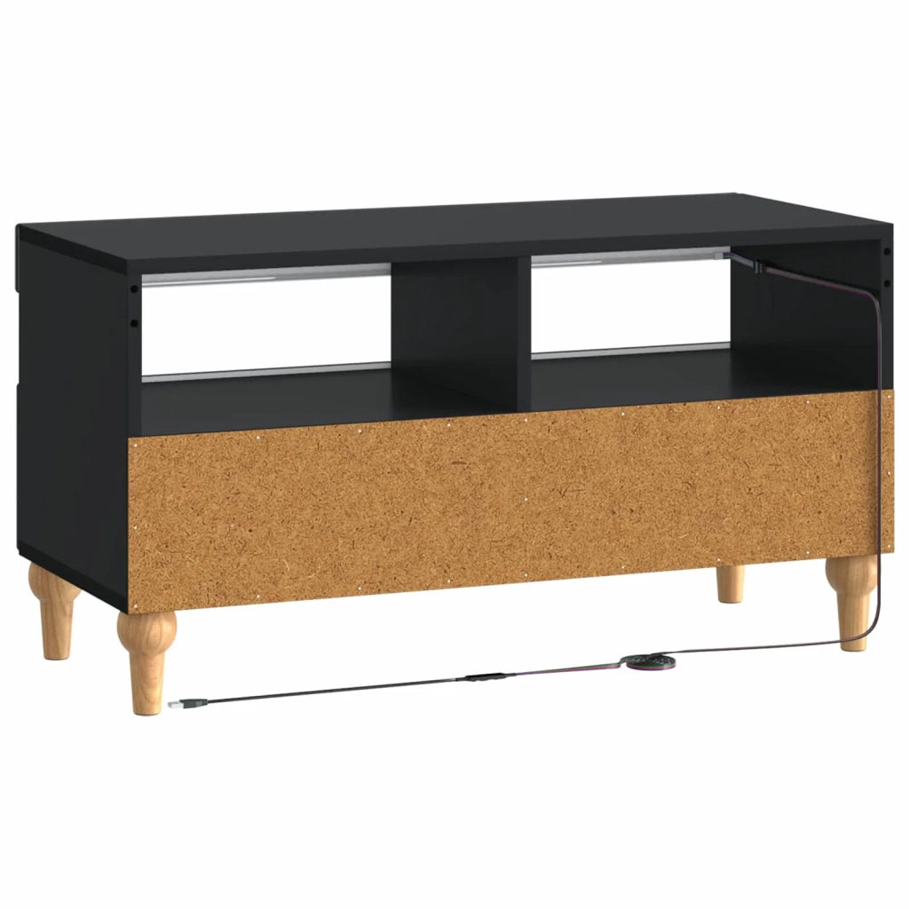 Mobile TV LED Nero Legno ingegnerizzato 896336