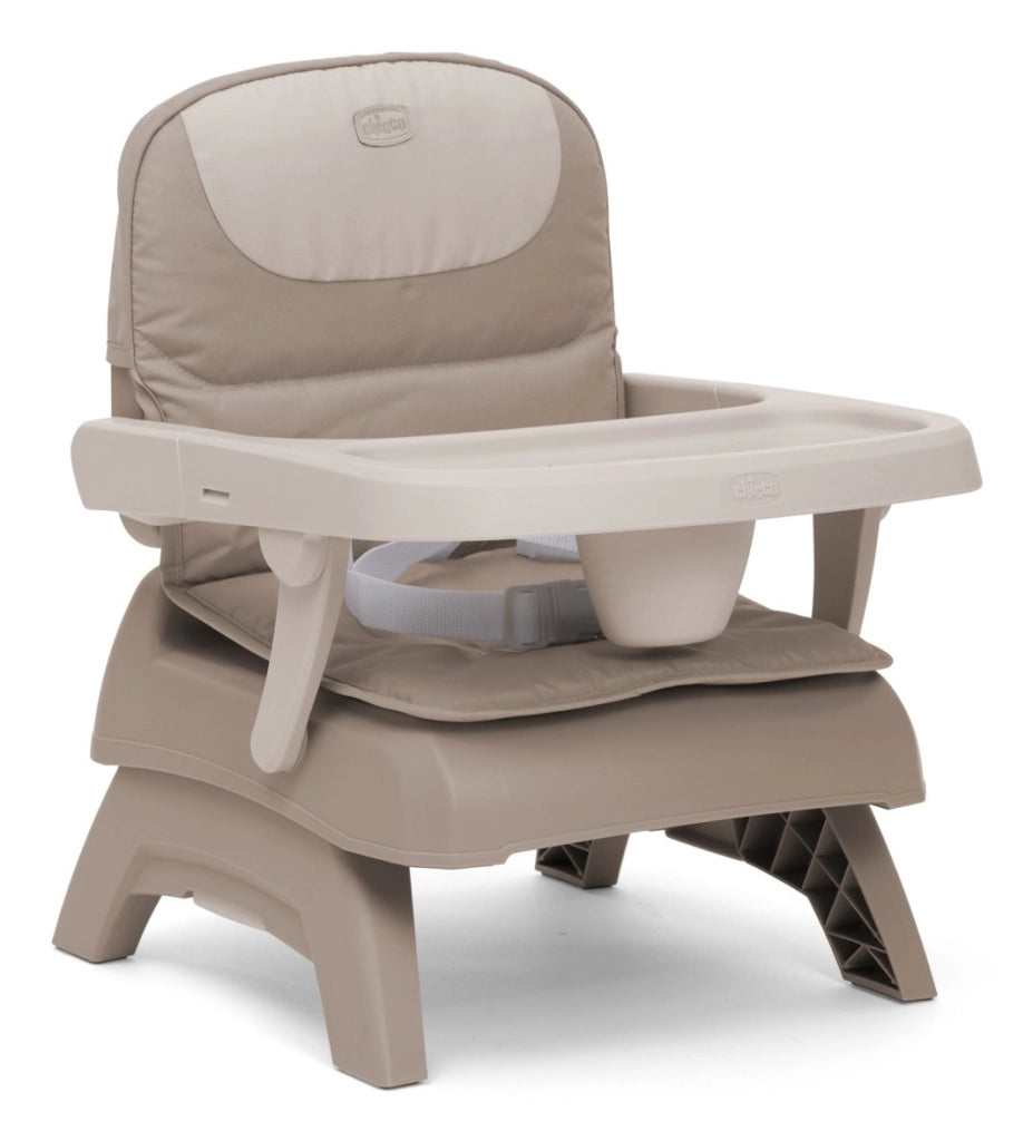 Chicco bento alzasedia tradizionale seduta rigida marrone, colore vaniglia - 87182.24