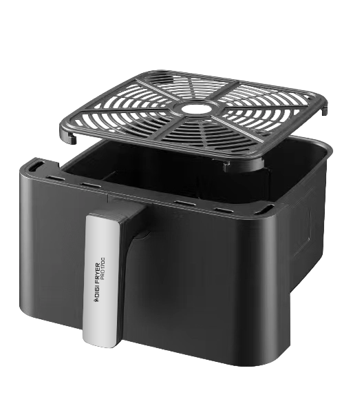 Friggitrice ad aria 6L 1700W con 12 programmi e display touch, temperatura 60-200°C e timer 60 min, senza olio - Sogo