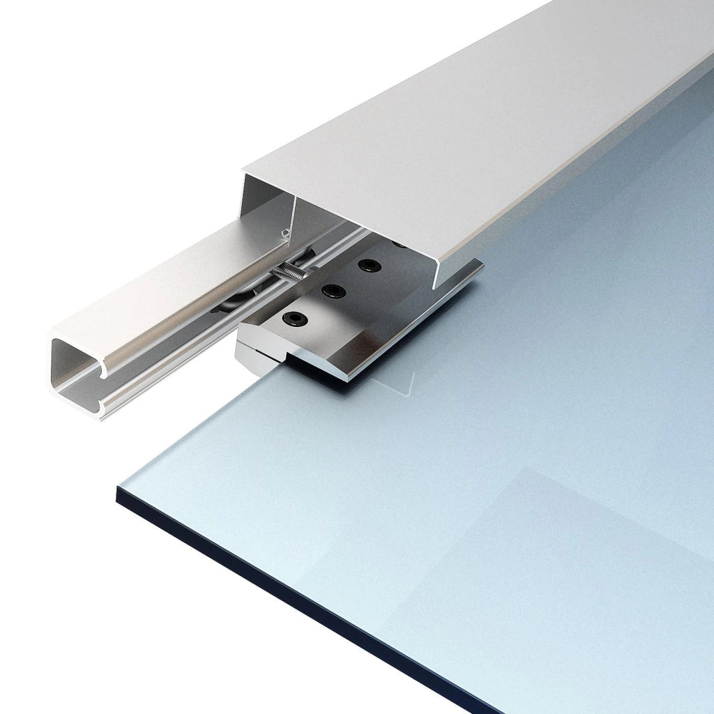 Porta Scorrevole Vetrata 210x75 cm Trasparente