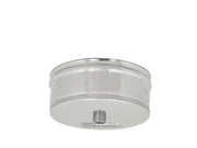 Tappo Condensa Monoparete Acciaio Inox Con Spurgo Diametro 130 - Zinco Calabria