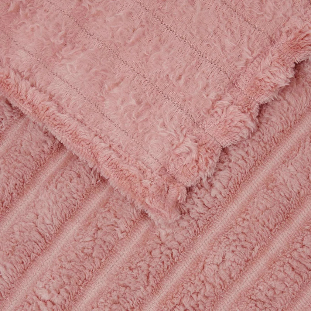 Coperta Rosa 150 x 130 cm Panno