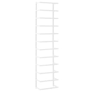 Portasciugamani universale da bagno 96 cm acciaio bianco 02_0001638