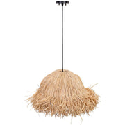 Lampada da soffitto in rafia d37x25