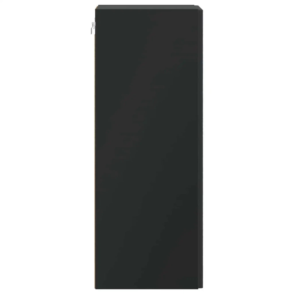 Mobiletto a muro 66 x 34,5 x 90 cm Legno ingegnerizzato Nero 899246