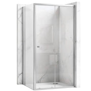 Cabina Doccia Rea Primo Slide 100x90 Chrome