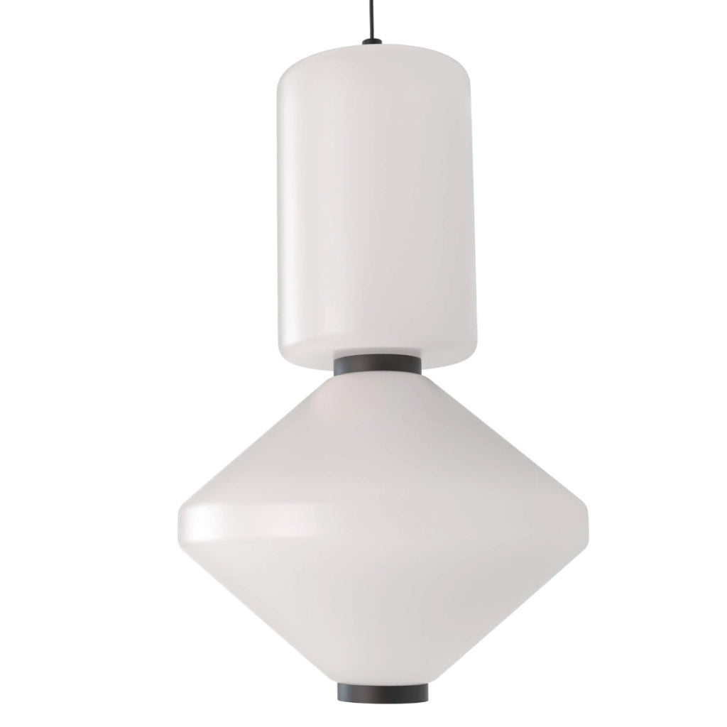 Lampada a sospensione Akiko nera LED 16W 3000K Maxlight