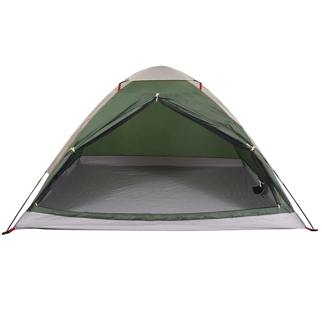 Tenda da campeggio | Tenda da campo a Cupola per 2 Persone Verde Impermeabile