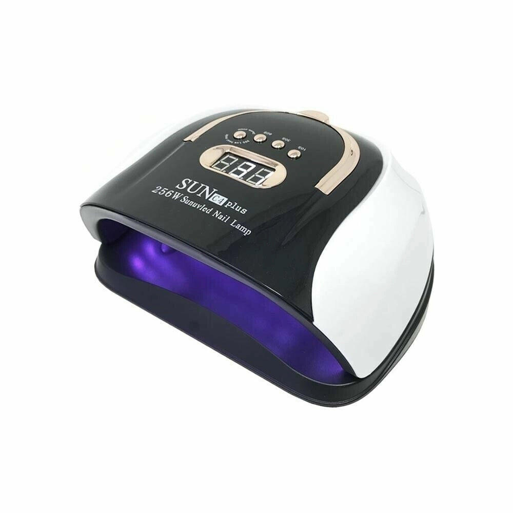 Trade Shop - Lampada 57 Led Uv 2in1 Ricostruzione Unghie Sun C4 Plus 256 W Asciuga Smalto Gel -