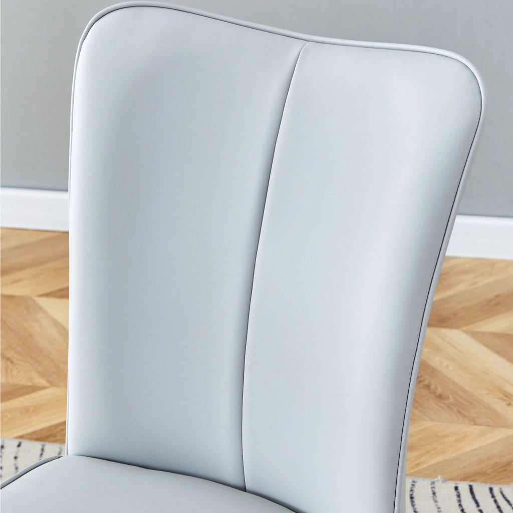 Tavolo da pranzo rotondo 100 cm con 2 sedie; piano in vetro; MDF marrone