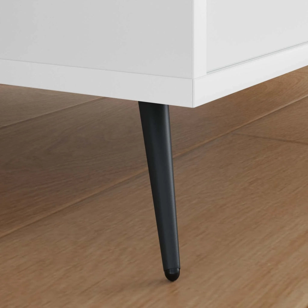 Piedini in Piedi 12 pcs Nero 56 x 56 x 100 mm Ferro 864793