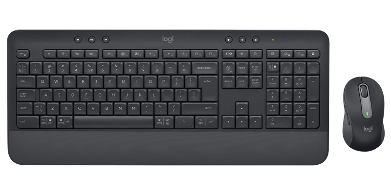 ORIGINAL Logitech Accessori per computer graphite 920-011004 Signature MK650 - Tastatur, Maus