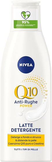 NIVEA Q10 LATTE DETERGENTE IN FORMATO DA 200ML ANTI RUGHE