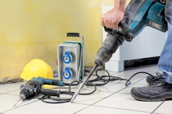 QUADRO DI DISTRIBUZIONE CON CAVALLETTO cm 15,6x18,5x33,8h - FANTON