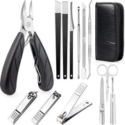 Set di manicure e pedicure in lusso - con scatola - set di regalo per manicure uomo e donna
