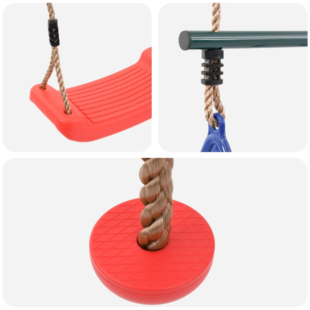 Set di Altalene per Esterni Multicolore Acciaio e PE 3429840