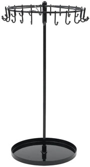 Sistema di Organizzazione per Collane con 23 Ganci, Rotativo, Stile Moderno, Accessori per la Conservazione dei Gioielli