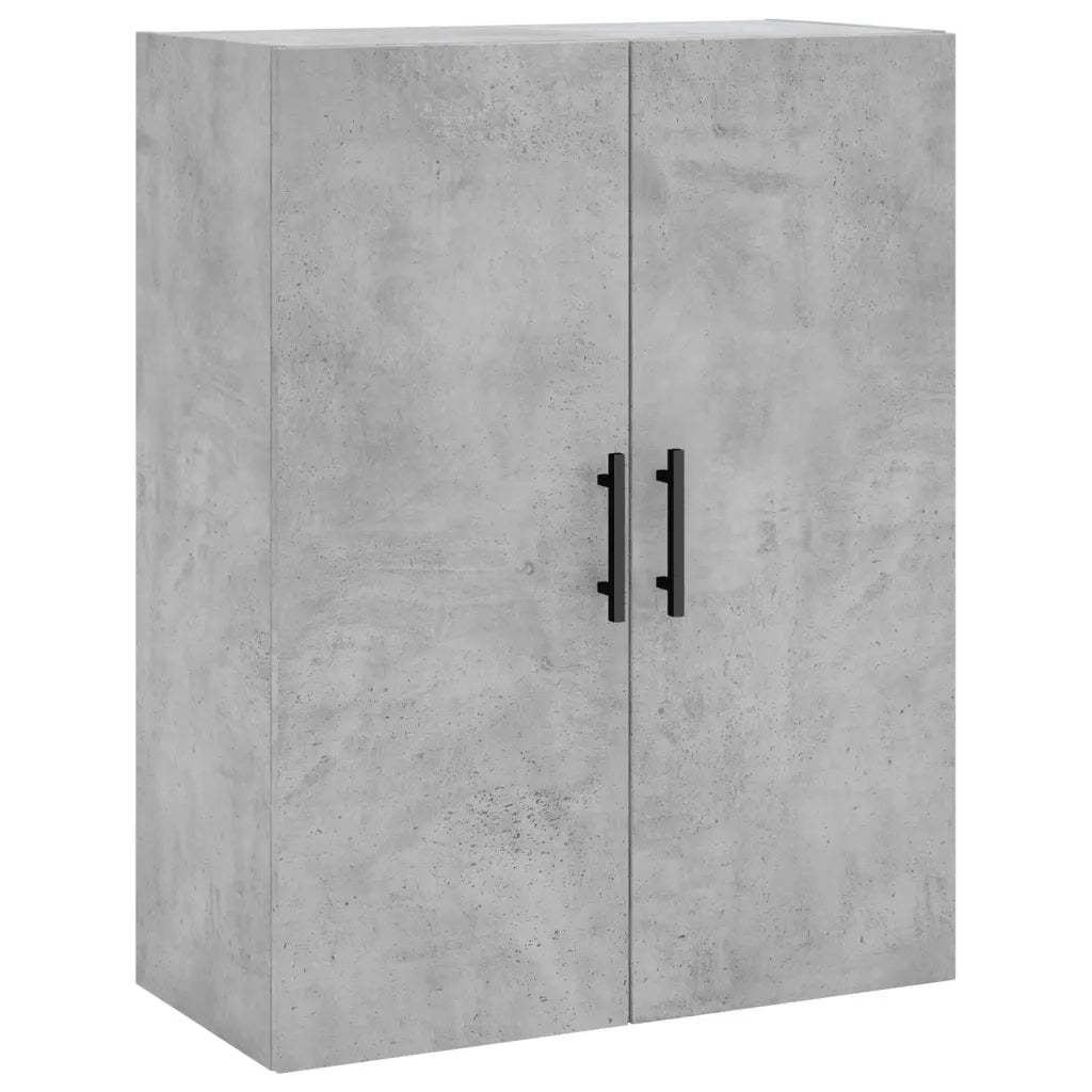 Credenza | Madia | Buffet da pranzo | Armadio da pranzo Grigio Cemento 69,5x34x180 cm in Legno Multistrato