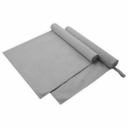 Asciugamani Sportivi 2 pcs Grigio scuro 90 x 180 cm 42011465