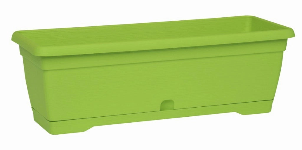Balconetta Vaso Spazzolato Cm 40 Verde Lime Set 5 Pezzi - Arca
