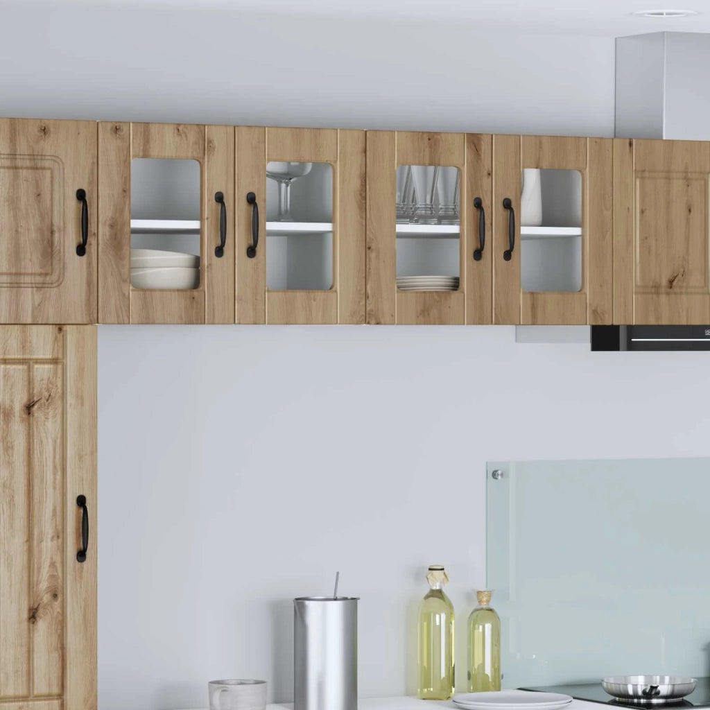 Mobile da cucina 2 pz-Set di 2 Armadio da cucina Rovere artigianale 60 x 31 x 40 cm 749851