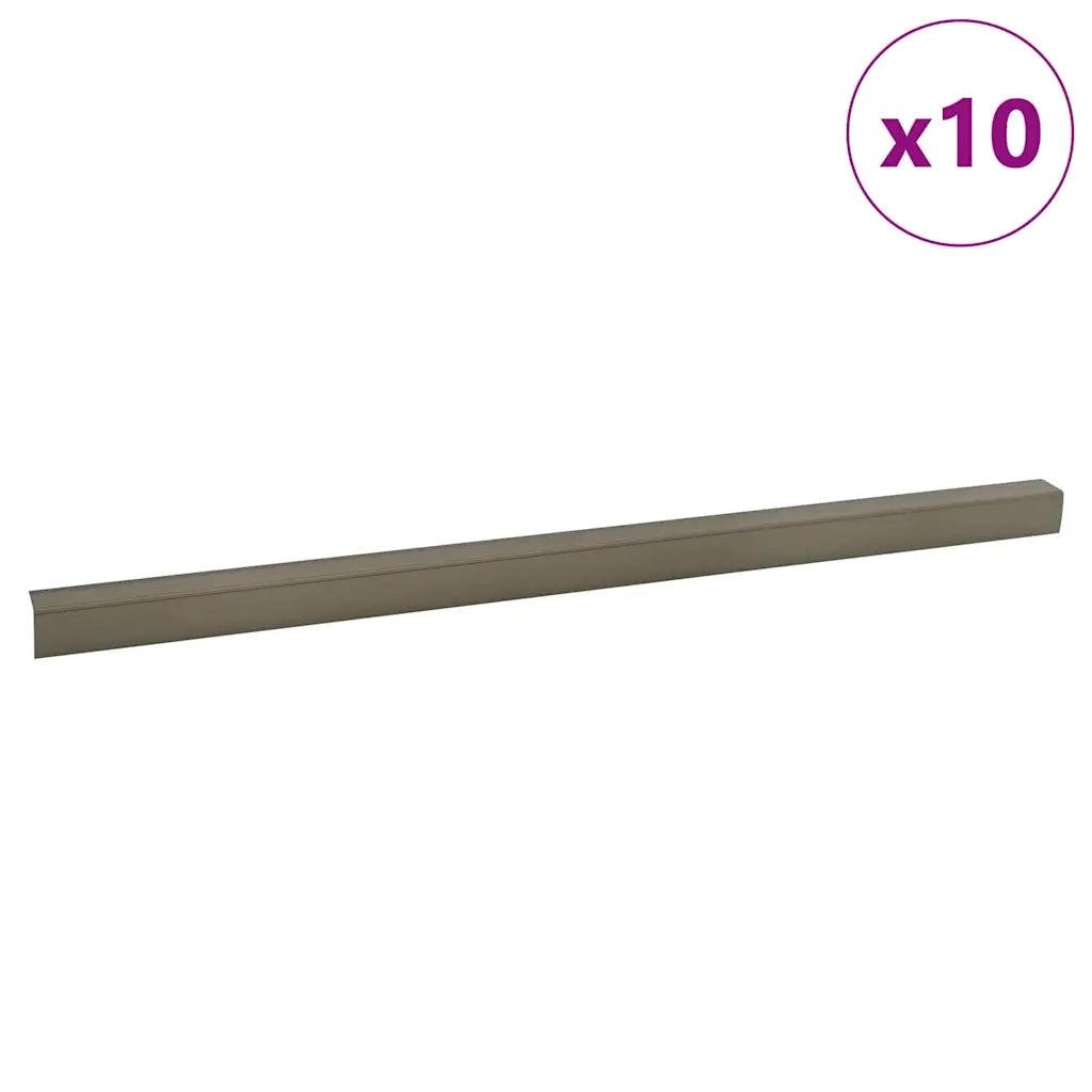 Paragradini 10 pcs Champagne 67 x 3.5 x 3 cm Alluminio 4013485