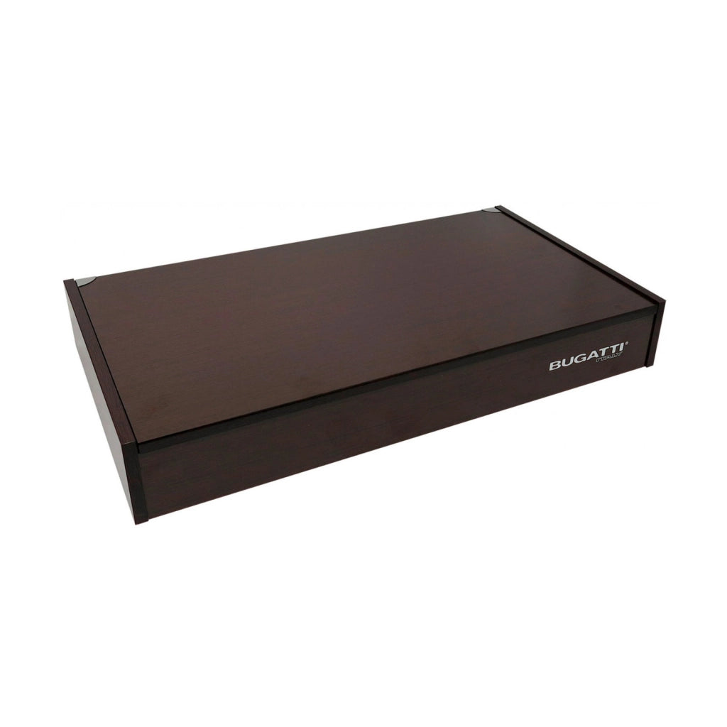 ALADDIN Ghiera Cromata, Posate Set 24 pz, Scatola Legno Wengè, Colore: Rosa