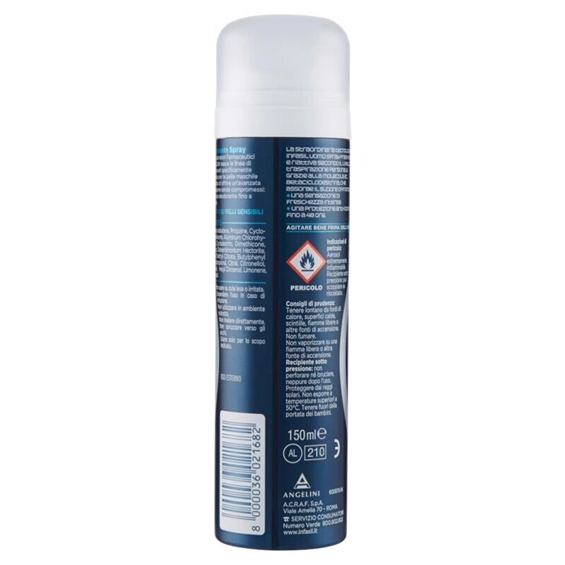 INFASIL DEO SPRAY 150ML UOMO FRESH