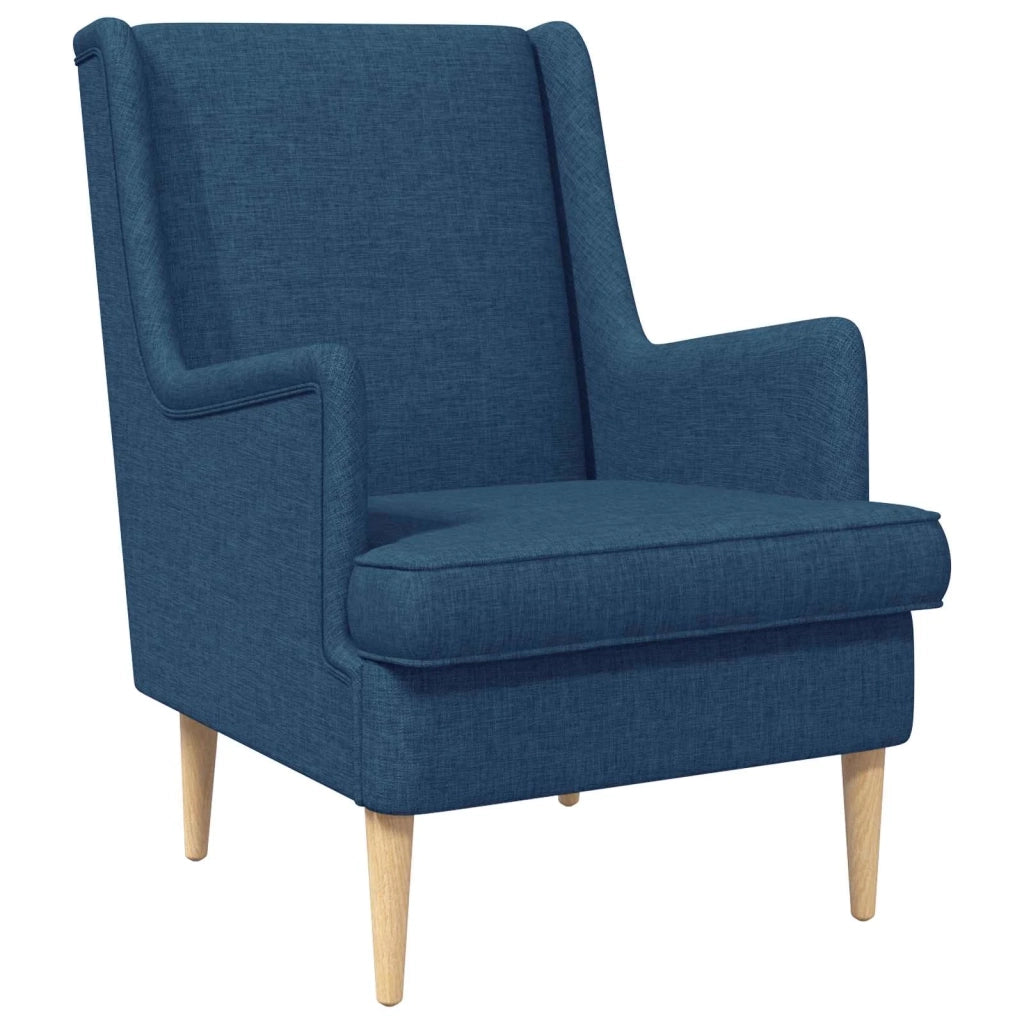 Poltrona Blu Tessuto 42029955