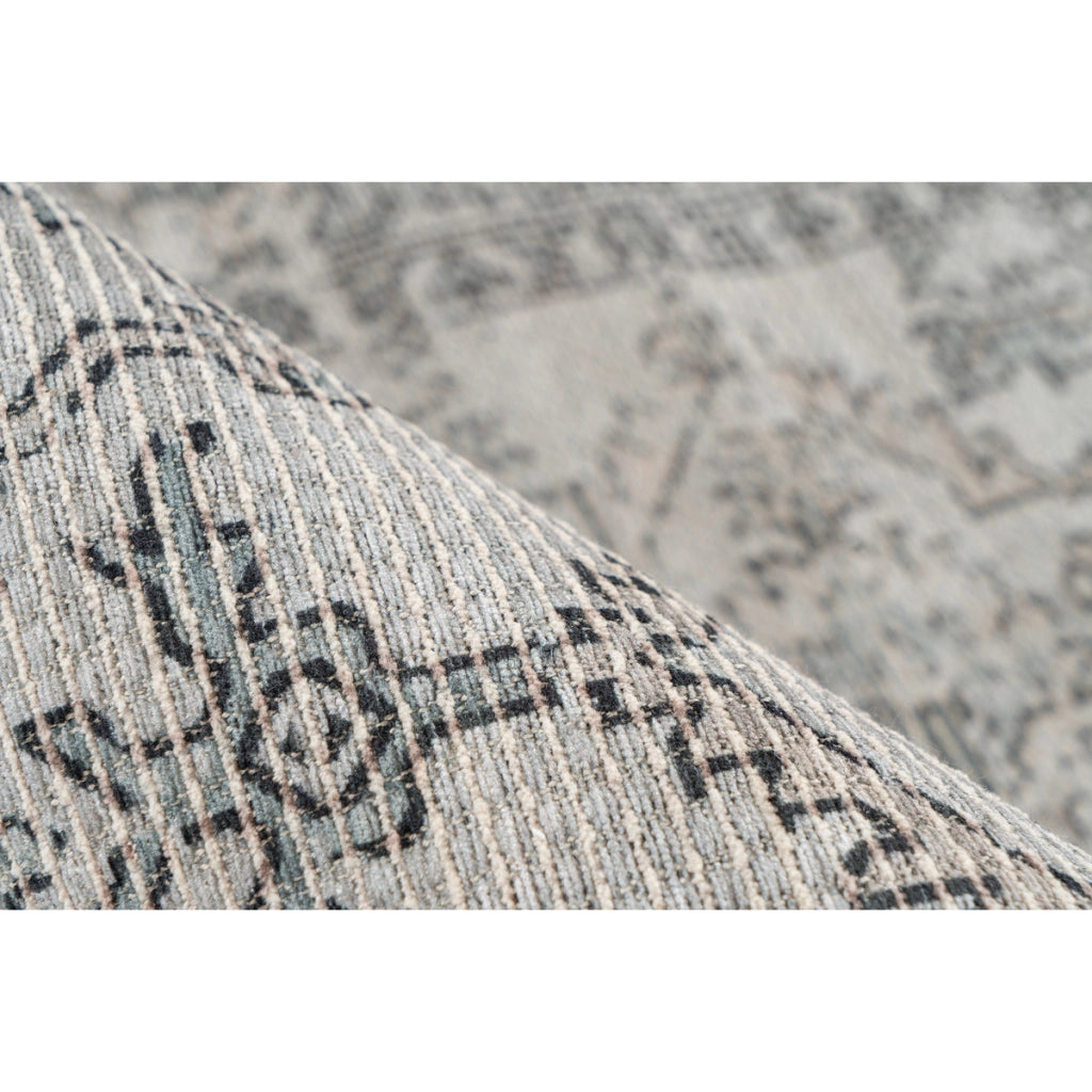 Tappeto vintage Perry 300 verde e taupe