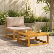 Set divano componibile con cuscini 2 pz 42028302
