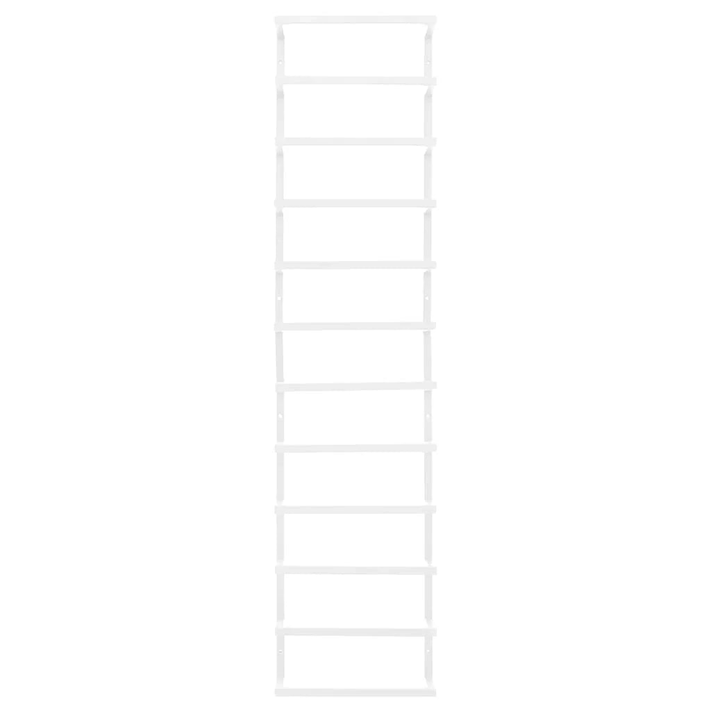 Portasciugamani universale da bagno 96 cm acciaio bianco 02_0001638