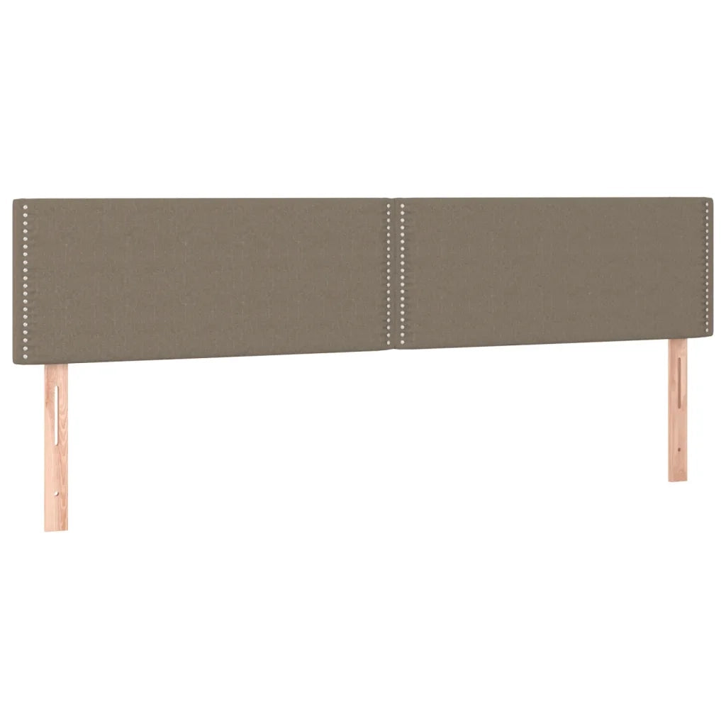 Giroletto a Molle con Materasso Tortora 200x200 cm in Tessuto 3130221