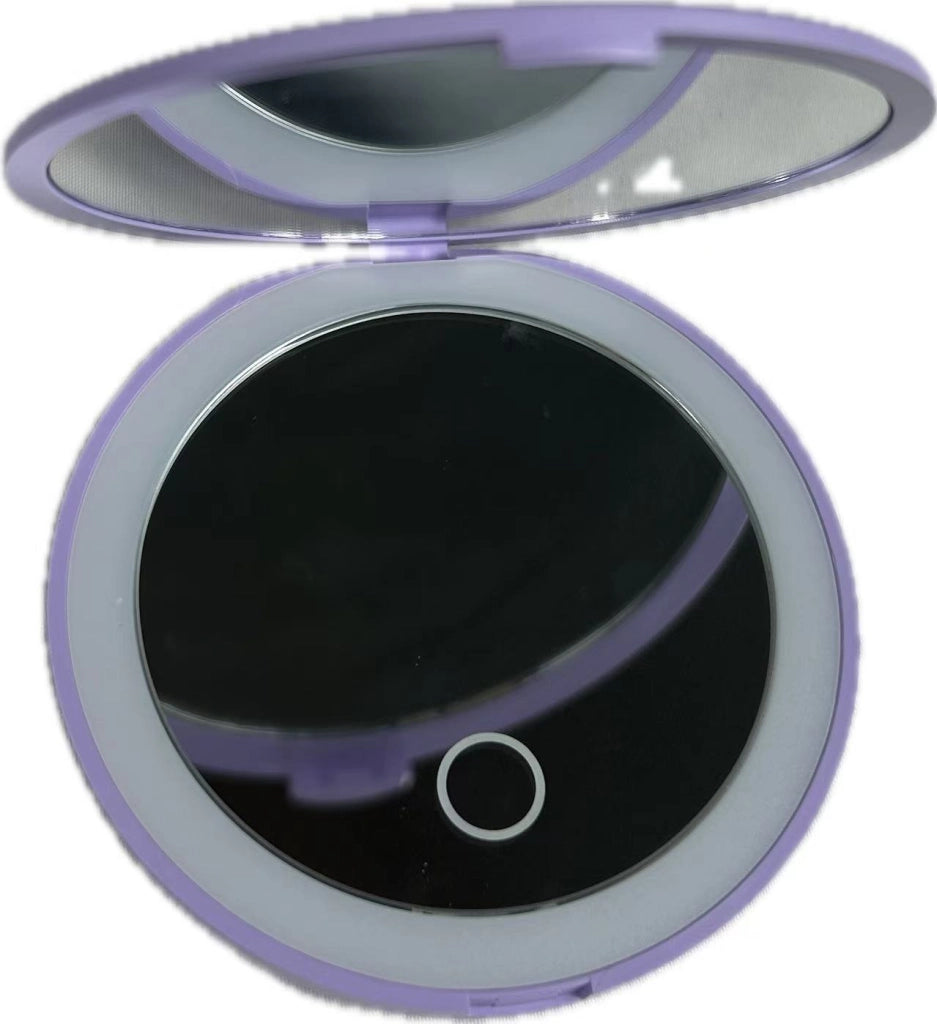 Specchio da borsetta pieghevole ¨C zephmum ¨C nero