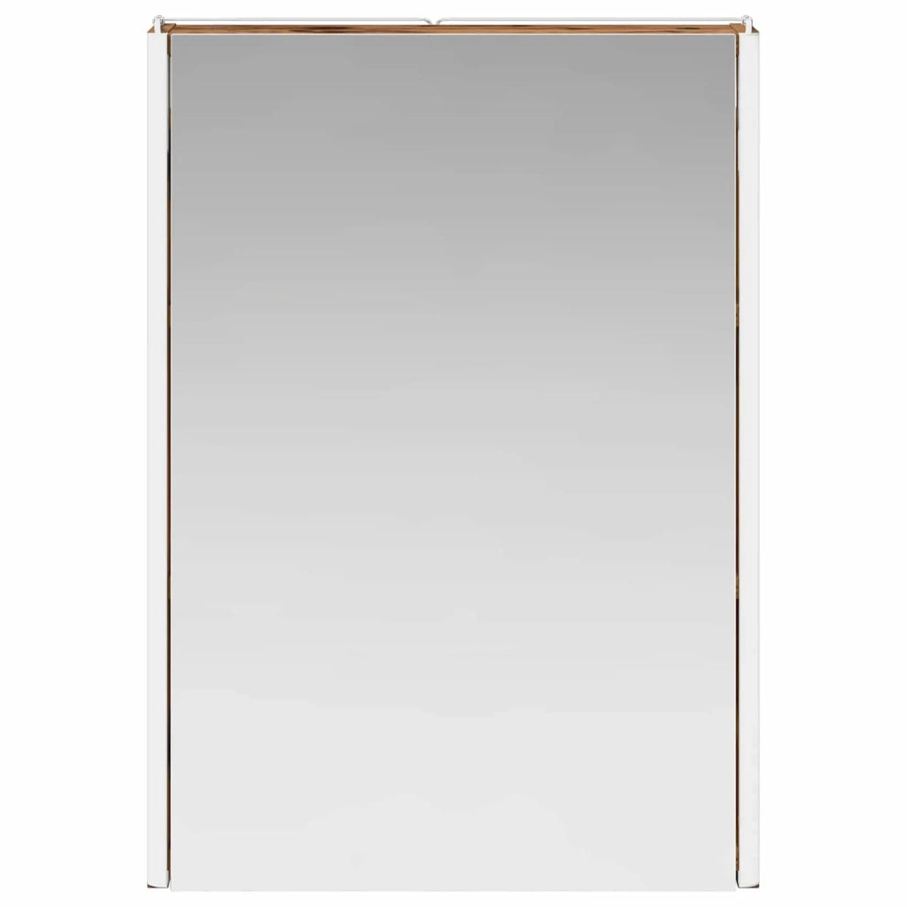 Mobiletto per specchio da bagno Legno vecchio 889229