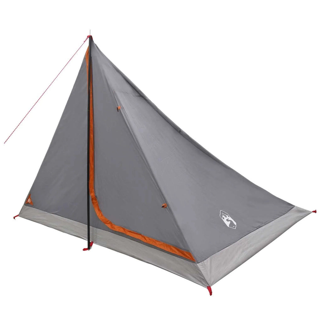 Tenda da backpacking Grigio e arancione 4 persone
