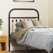 Testiera in Metallo-Testiera in Ferro-Testata Nero 75 cm 282369